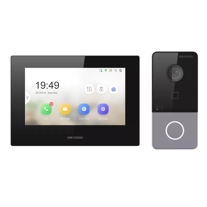 �������� IP �������� 7'' HIKVISION Black (�� ���������� ������������ Mifare)