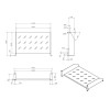 Hyperline TAL3-2U-300-RAL9005