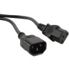 Hyperline PWC-IEC13-IEC14-3.0-BK
