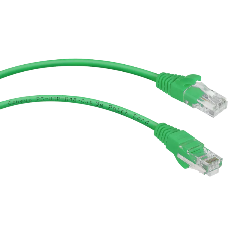 PC-UTP-RJ45-Cat.5e-0.3m-GN-LSZH