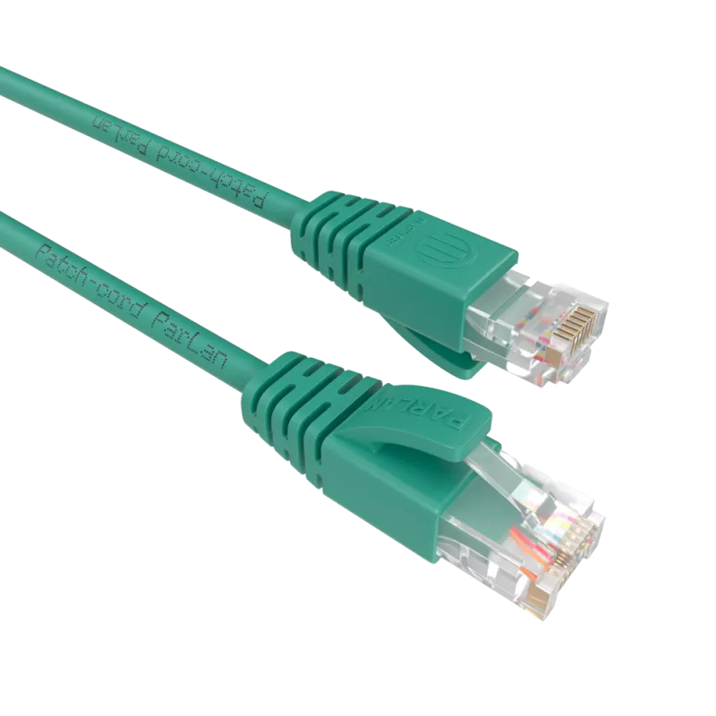 ���� �������������� Patch-cord ParLan U/UTP Cat 5e ZH 4�2�0,48 Flex RJ45-RJ45 TQ 0,3m ���������, 765003