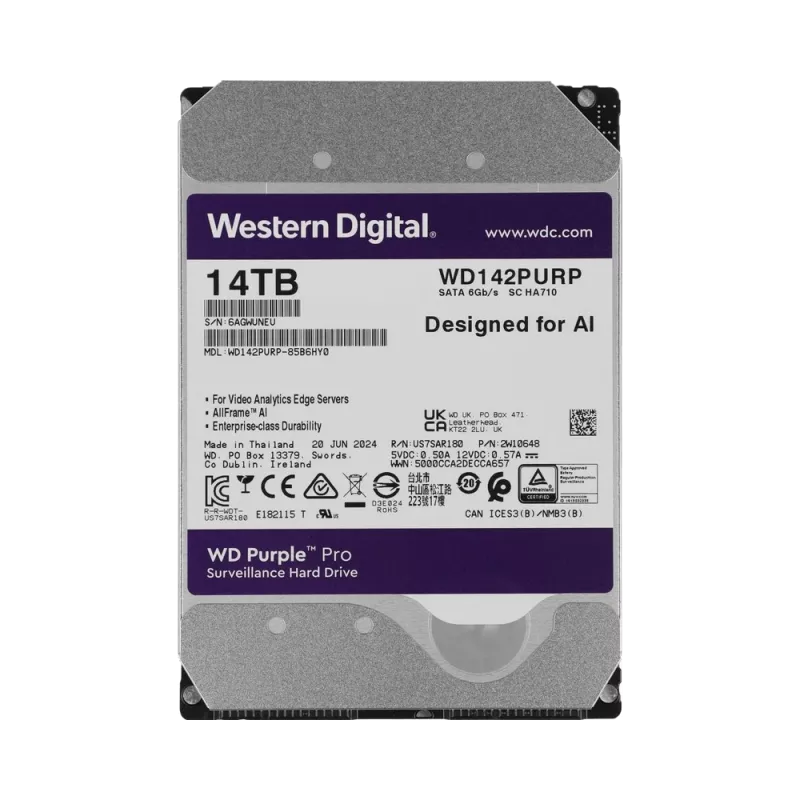 ������� ���� WD SATA-III 14TB WD142PURP